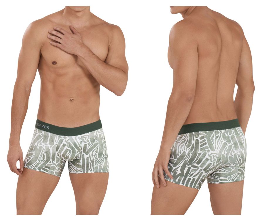 Clever 1129 Inner Trunks Color Green - DealByEthan.gay loves Clever