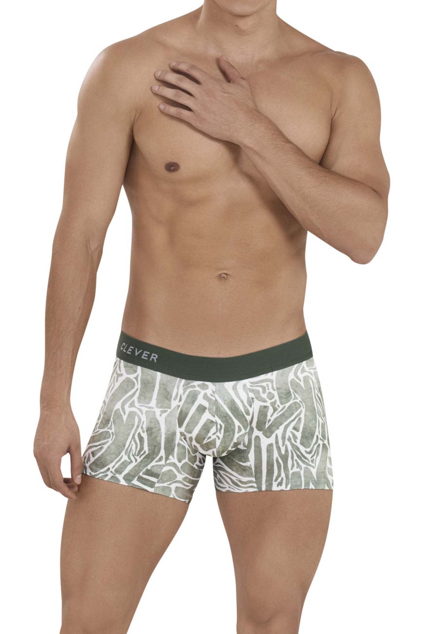 Clever 1129 Inner Trunks Color Green - DealByEthan.gay loves Clever