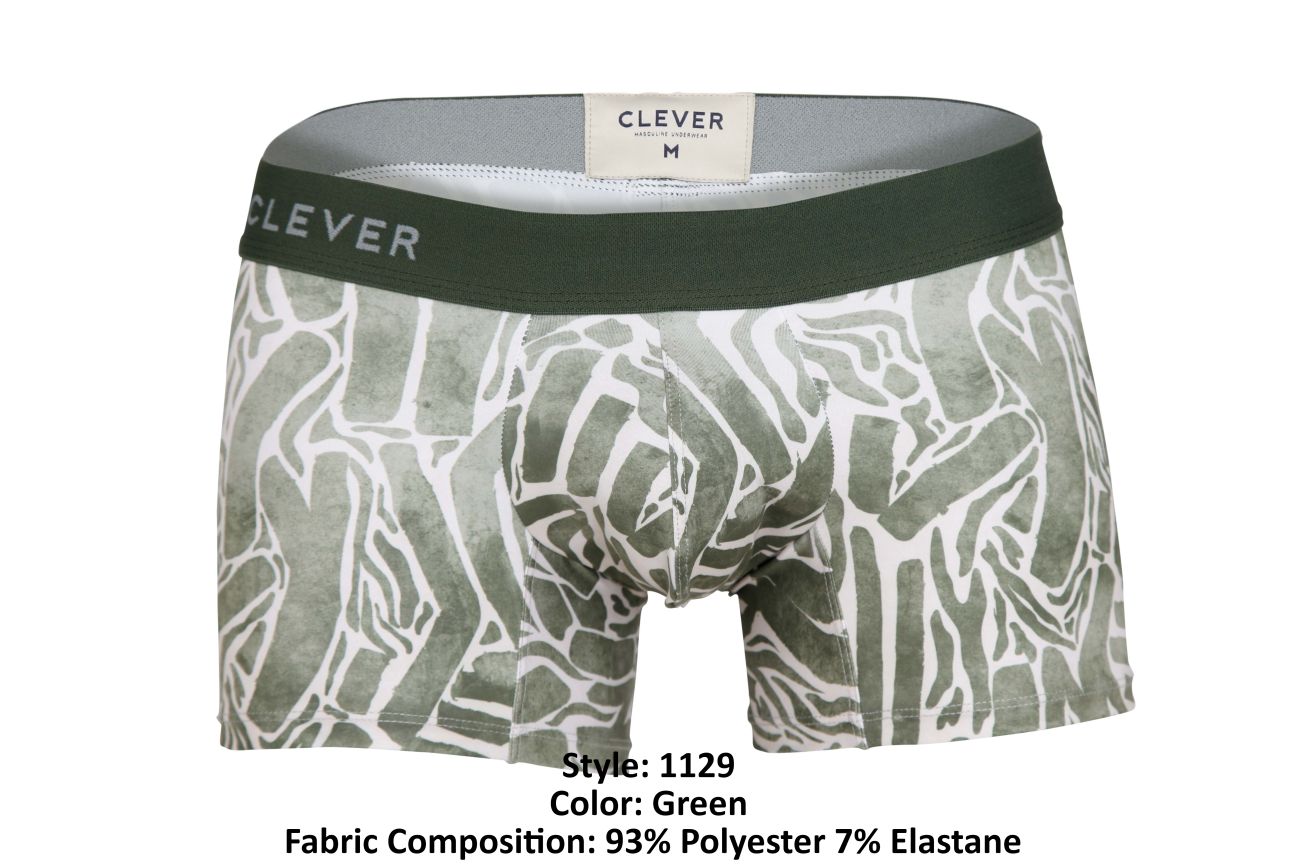 Clever 1129 Inner Trunks Color Green - DealByEthan.gay loves Clever