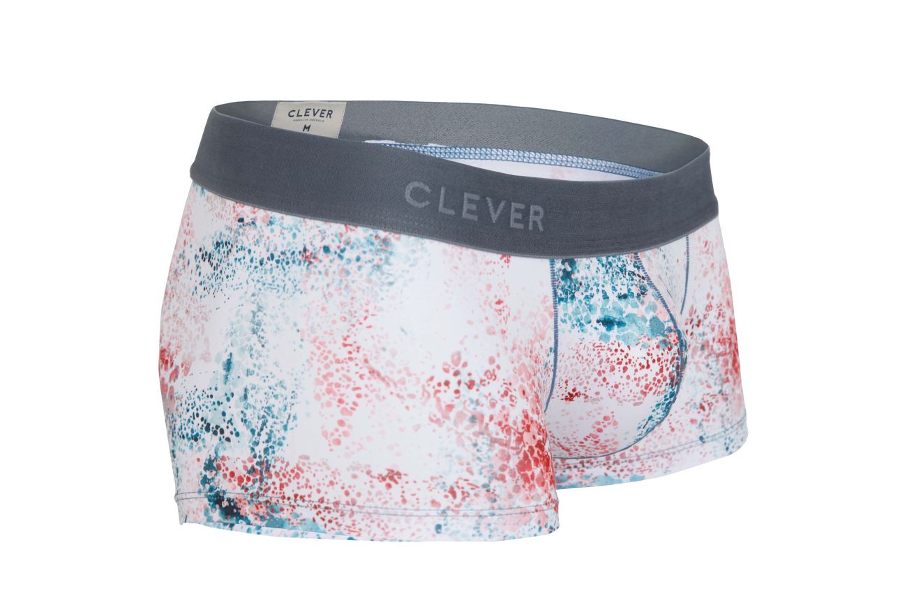 Clever 1132 Sacred Trunks Color White - DealByEthan.gay loves Clever