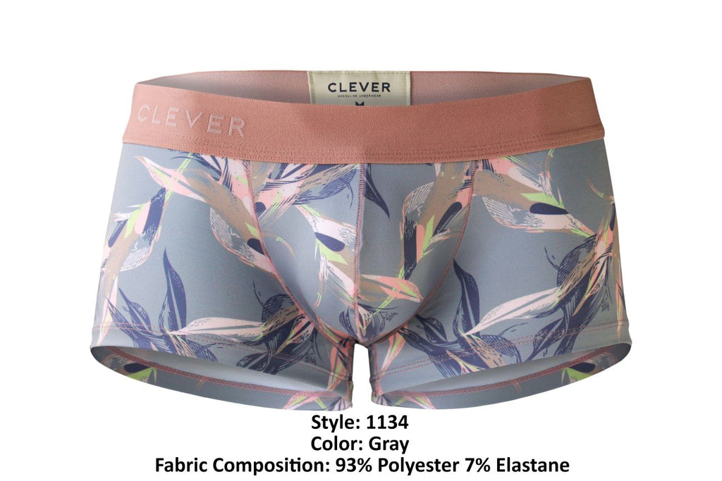 Clever 1134 Arcane Trunks Color Gray - DealByEthan.gay loves Clever