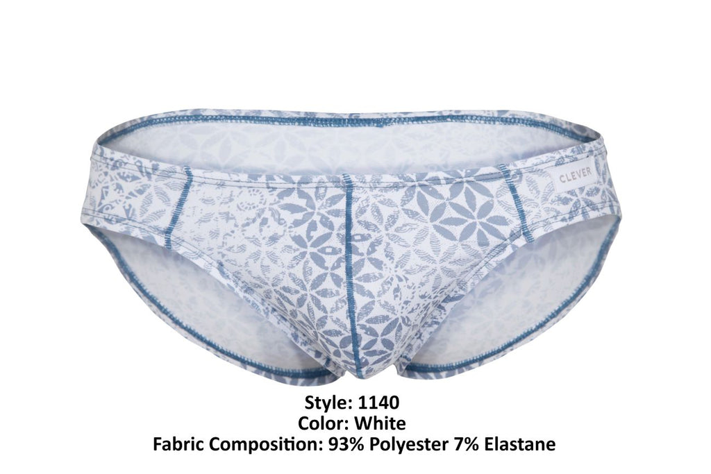 Clever 1140 Glorious Briefs Color White - DealByEthan.gay loves Clever