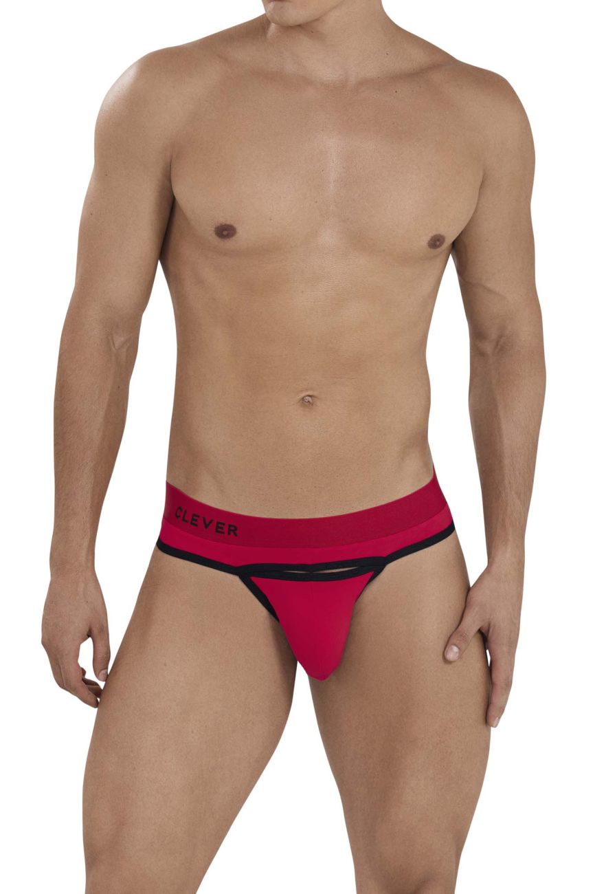 Clever 1146 Celestial Briefs Color Red - DealByEthan.gay loves Clever