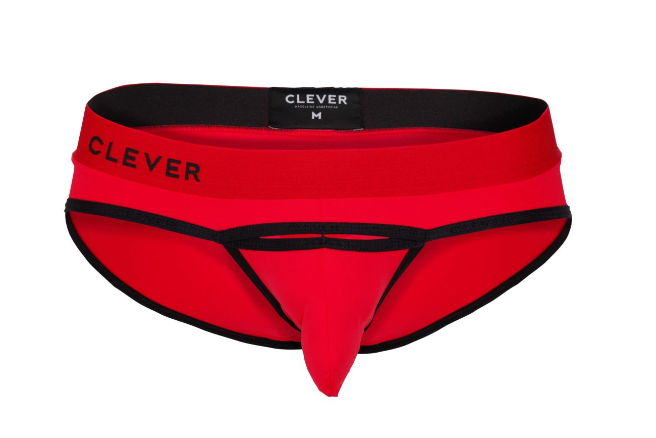 Clever 1146 Celestial Briefs Color Red - DealByEthan.gay loves Clever