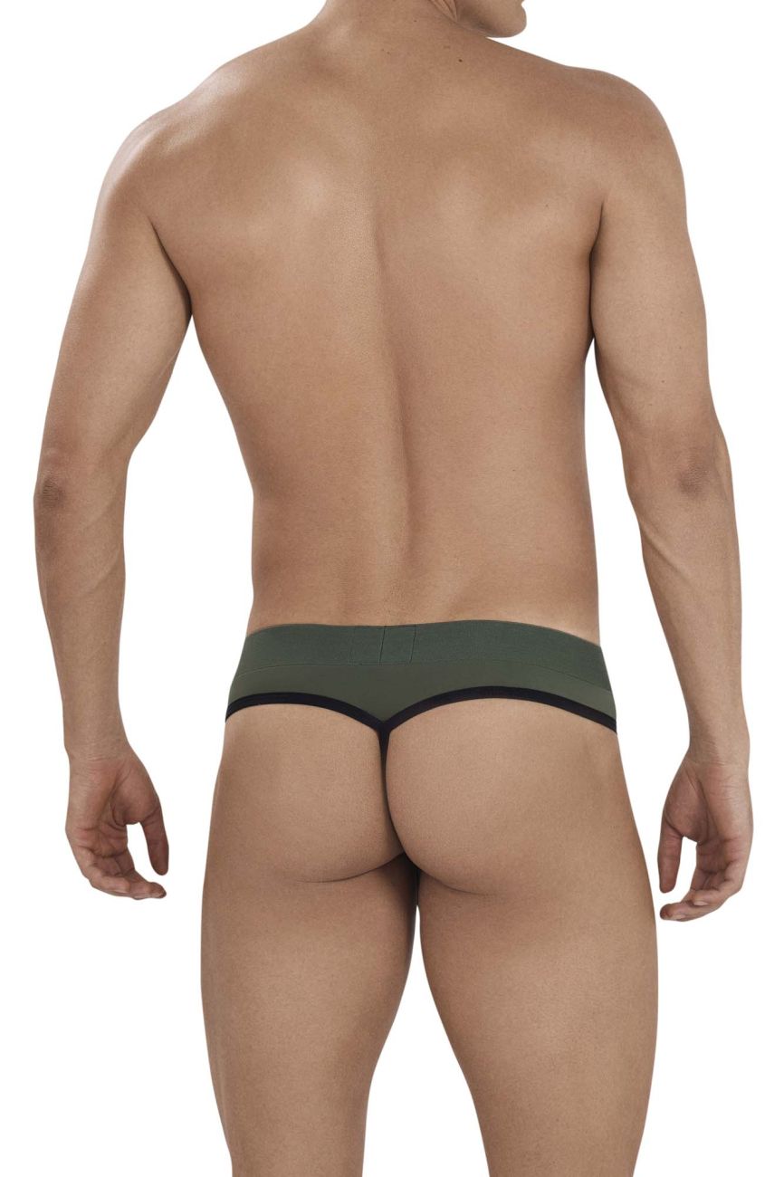 Clever 1147 Celestial Thongs Color Green - DealByEthan.gay loves Clever