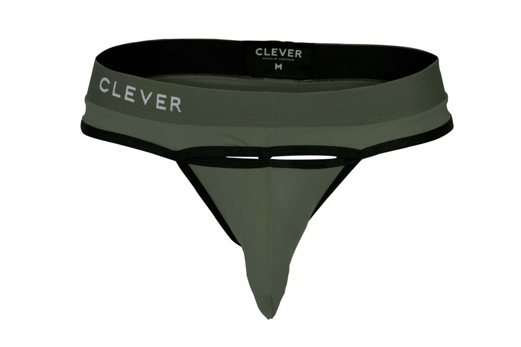 Clever 1147 Celestial Thongs Color Green - DealByEthan.gay loves Clever