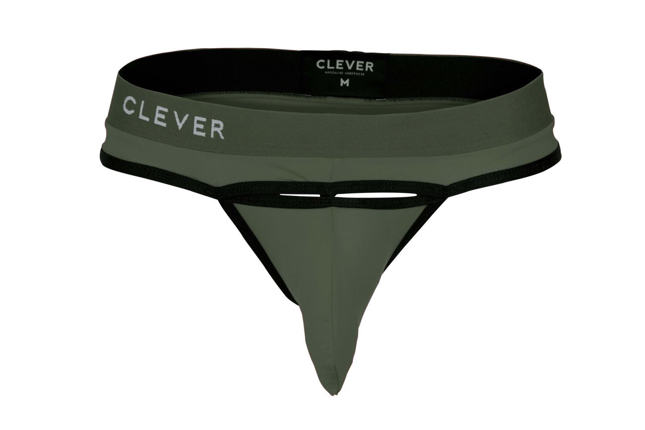 Clever 1147 Celestial Thongs Color Green - DealByEthan.gay loves Clever