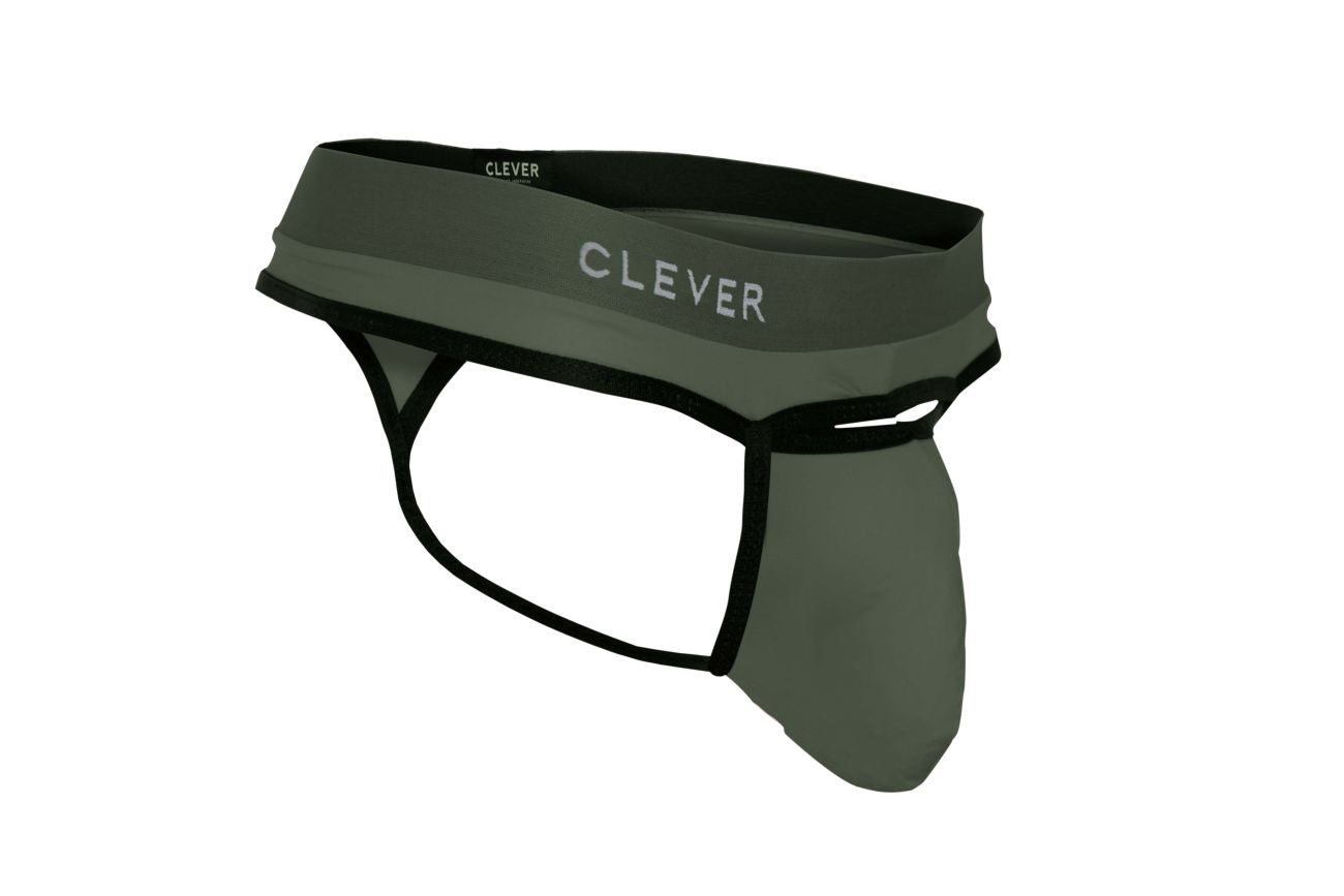Clever 1147 Celestial Thongs Color Green - DealByEthan.gay loves Clever