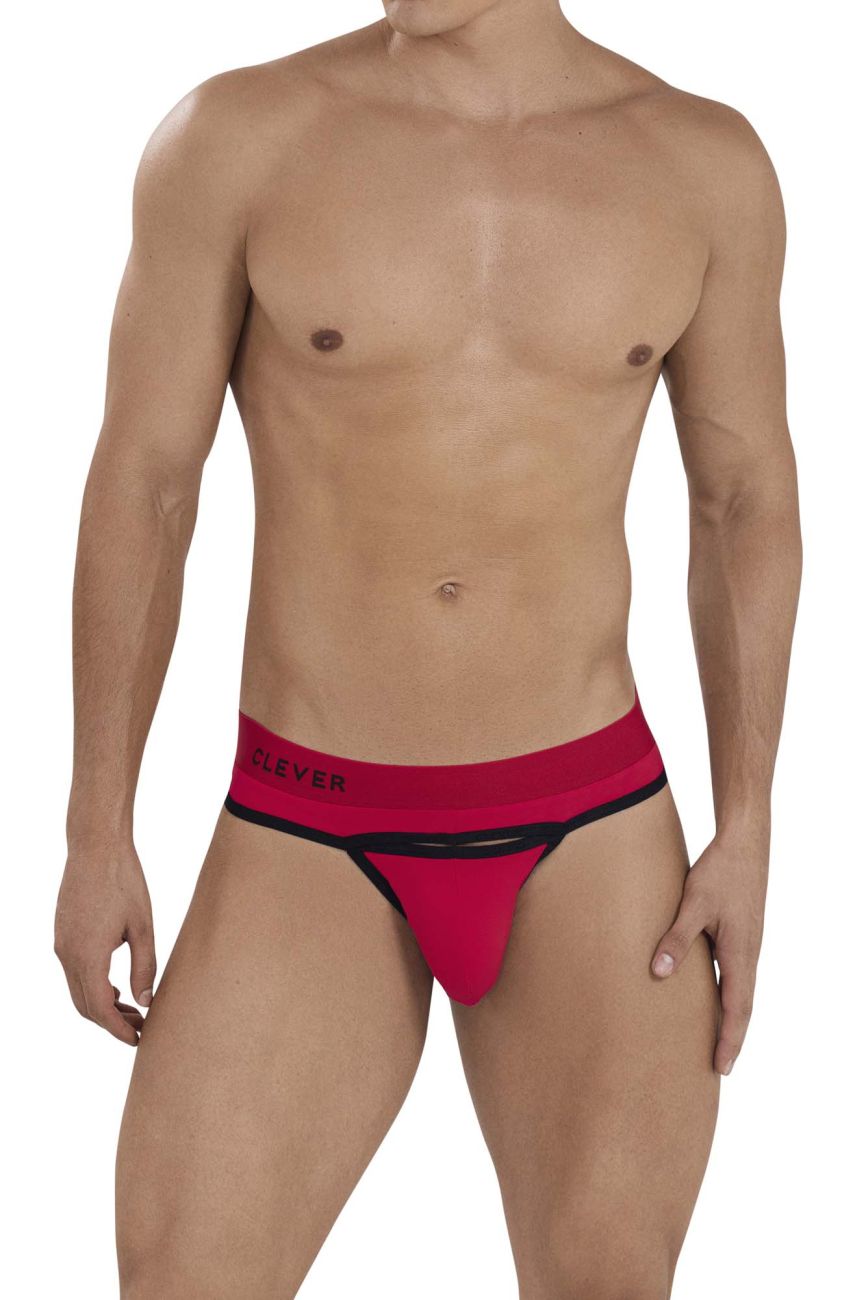 Clever 1147 Celestial Thongs Color Red - DealByEthan.gay loves Clever