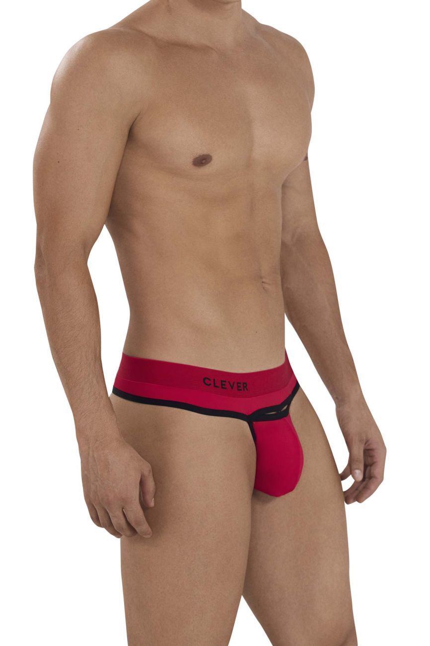 Clever 1147 Celestial Thongs Color Red - DealByEthan.gay loves Clever