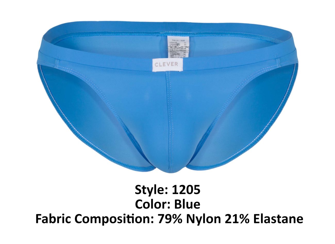 Clever 1205 Angel Briefs Color Blue - DealByEthan.gay loves Clever