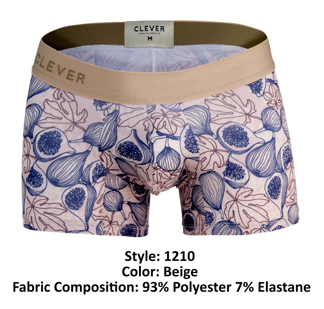 Clever 1210 Elysium Trunks Color Beige - DealByEthan.gay loves Clever