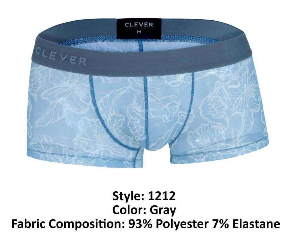 Clever 1212 Avalon Trunks Color Gray - DealByEthan.gay loves Clever