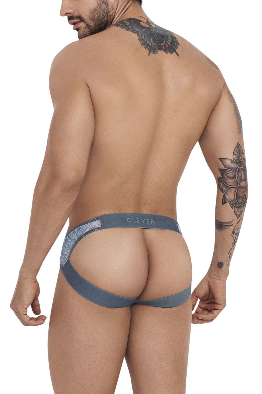 Clever 1216 Avalon Jockstrap Color Gray - DealByEthan.gay loves Clever