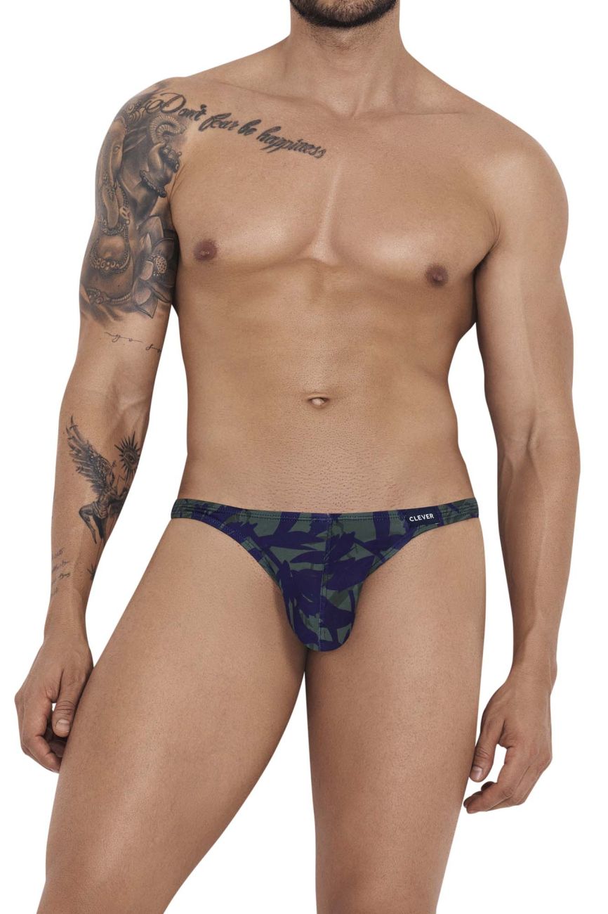 Clever 1219 Daniel Thongs Color Green - DealByEthan.gay loves Clever