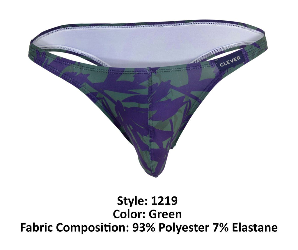 Clever 1219 Daniel Thongs Color Green - DealByEthan.gay loves Clever