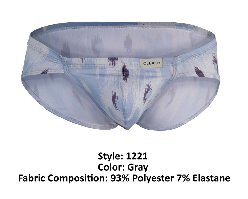 Clever 1221 Halo Briefs Color Gray - DealByEthan.gay loves Clever