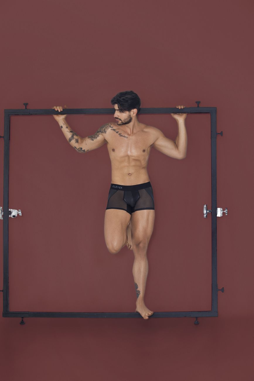 Clever 1224 Inferno Trunks Color Black - DealByEthan.gay loves Clever