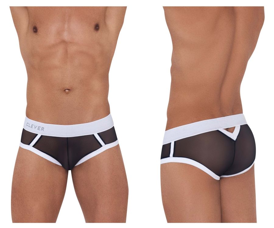 Clever 1237 Cult Briefs Color Black - DealByEthan.gay loves Clever