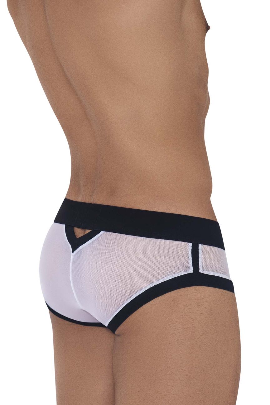 Clever 1237 Cult Briefs Color White - DealByEthan.gay loves Clever