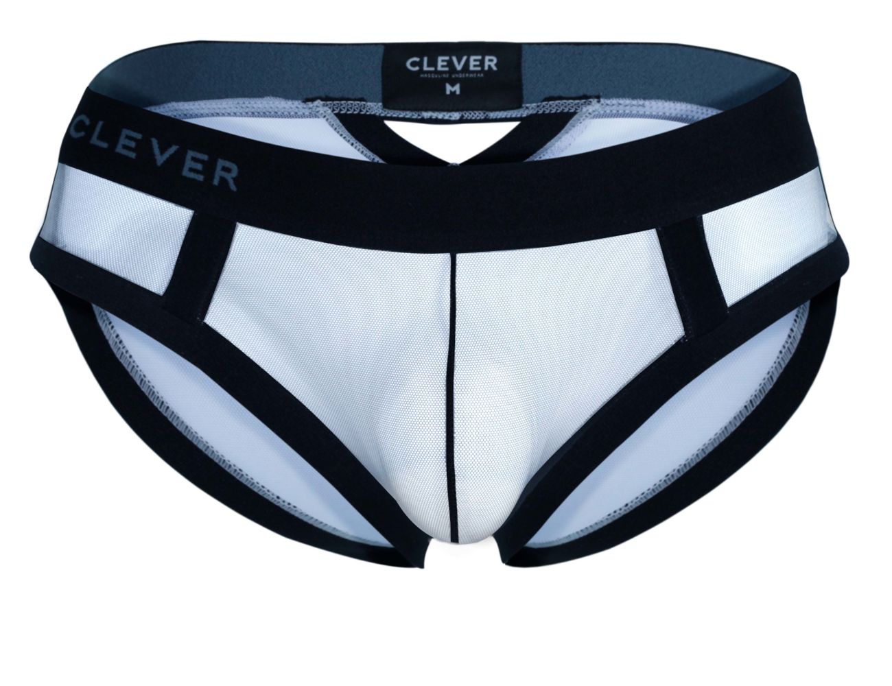Clever 1237 Cult Briefs Color White - DealByEthan.gay loves Clever
