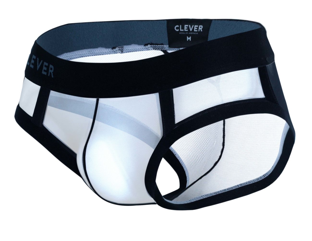 Clever 1237 Cult Briefs Color White - DealByEthan.gay loves Clever