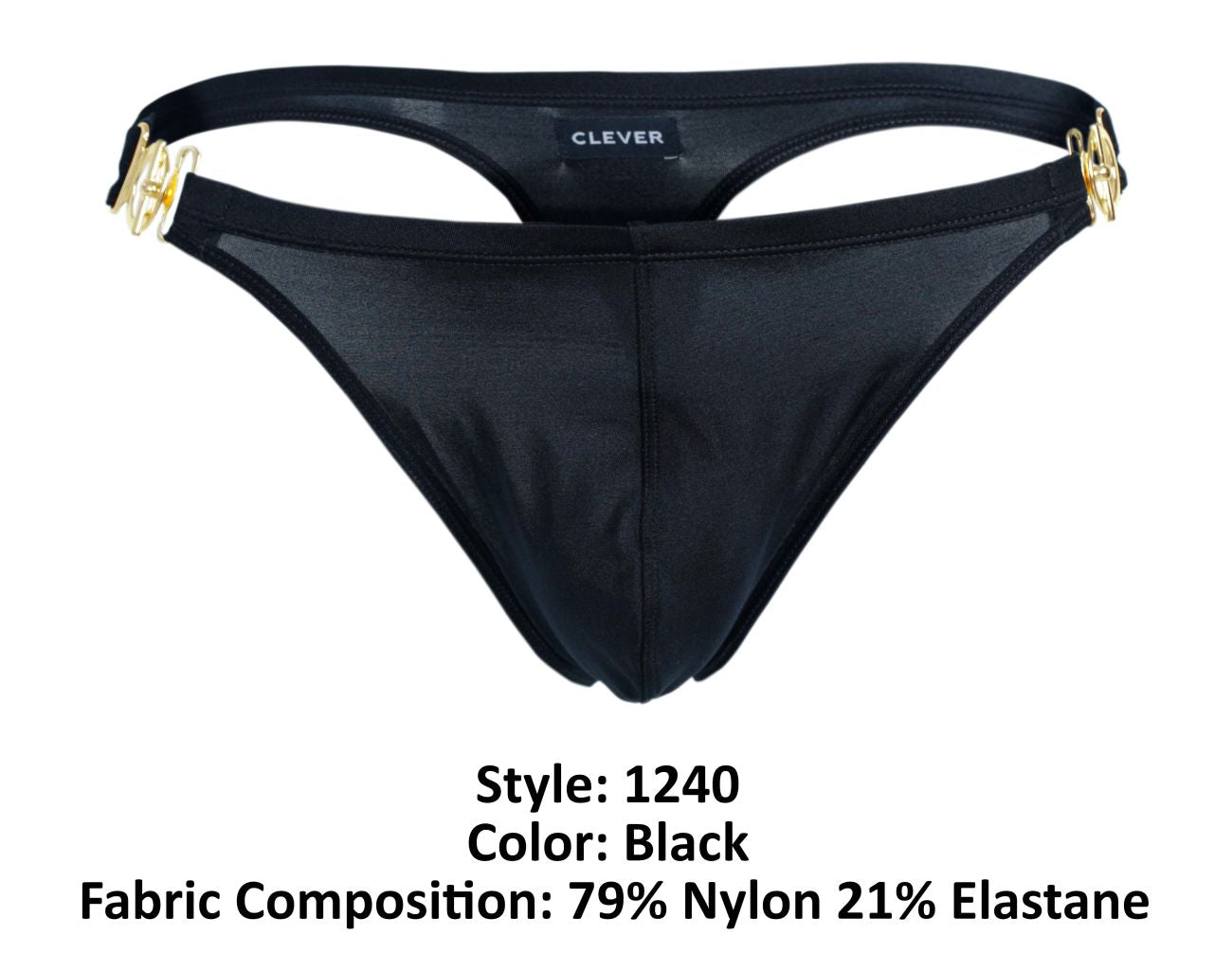 Clever 1240 Eros Thongs Color Black - DealByEthan.gay loves Clever
