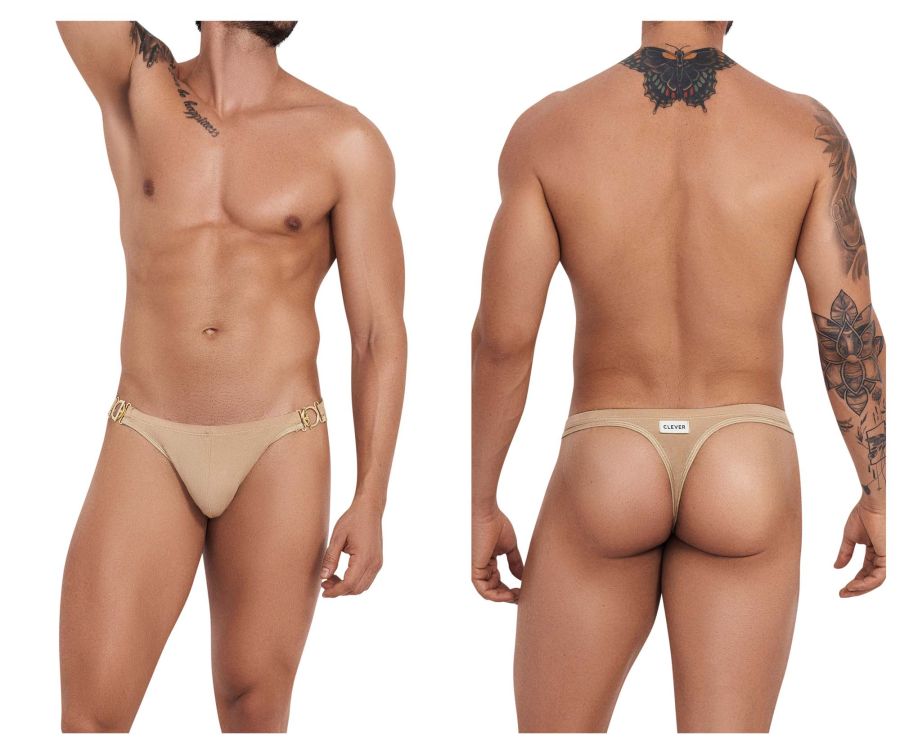 Clever 1240 Eros Thongs Color Gold - DealByEthan.gay loves Clever