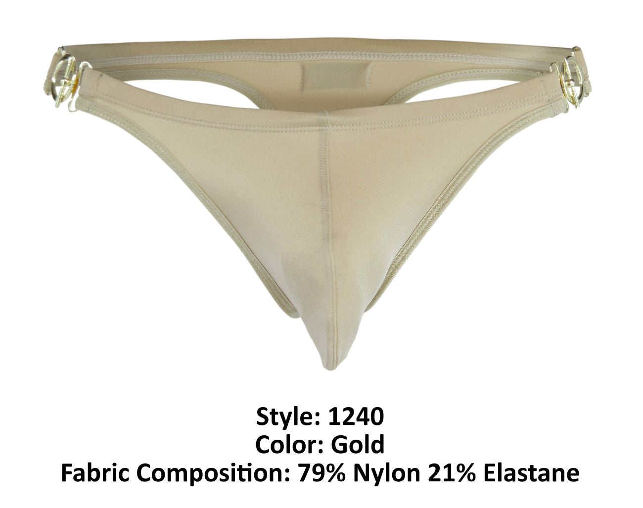 Clever 1240 Eros Thongs Color Gold - DealByEthan.gay loves Clever