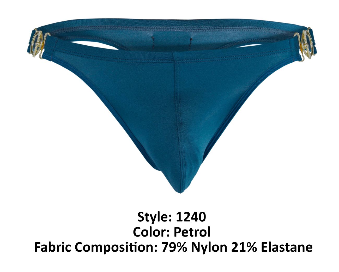 Clever 1240 Eros Thongs Color Petrol - DealByEthan.gay loves Clever