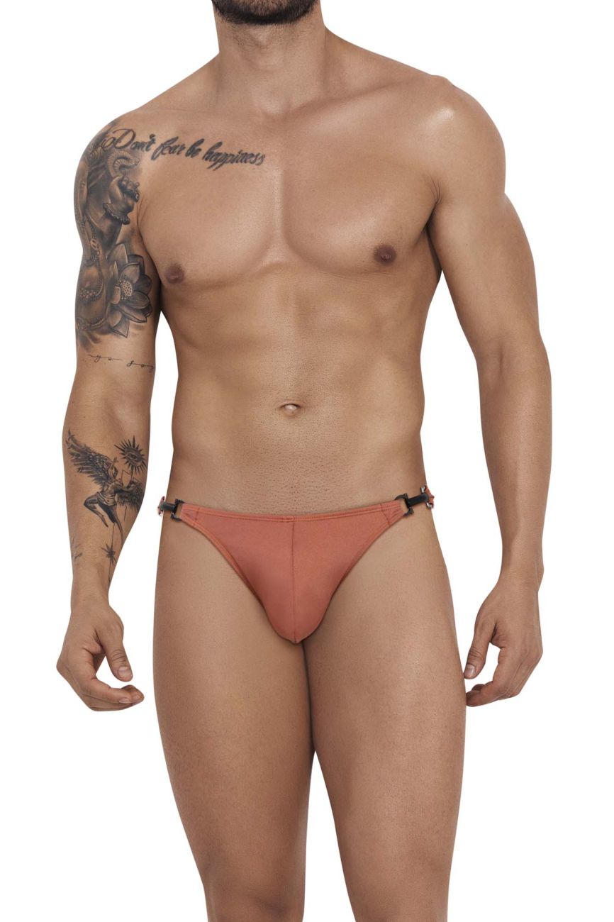 Clever 1243 Passion Swim Briefs Color Ochre - DealByEthan.gay loves Clever