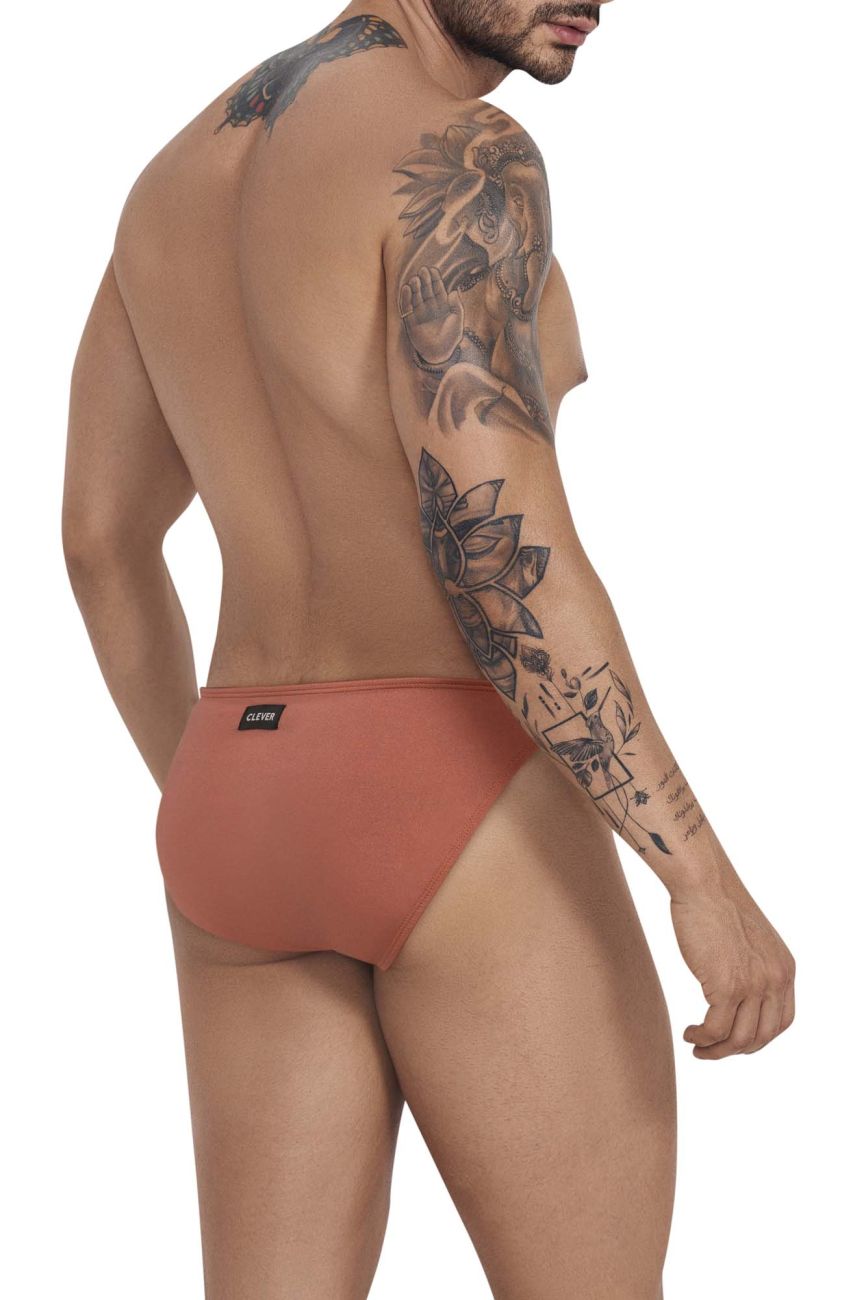 Clever 1243 Passion Swim Briefs Color Ochre - DealByEthan.gay loves Clever