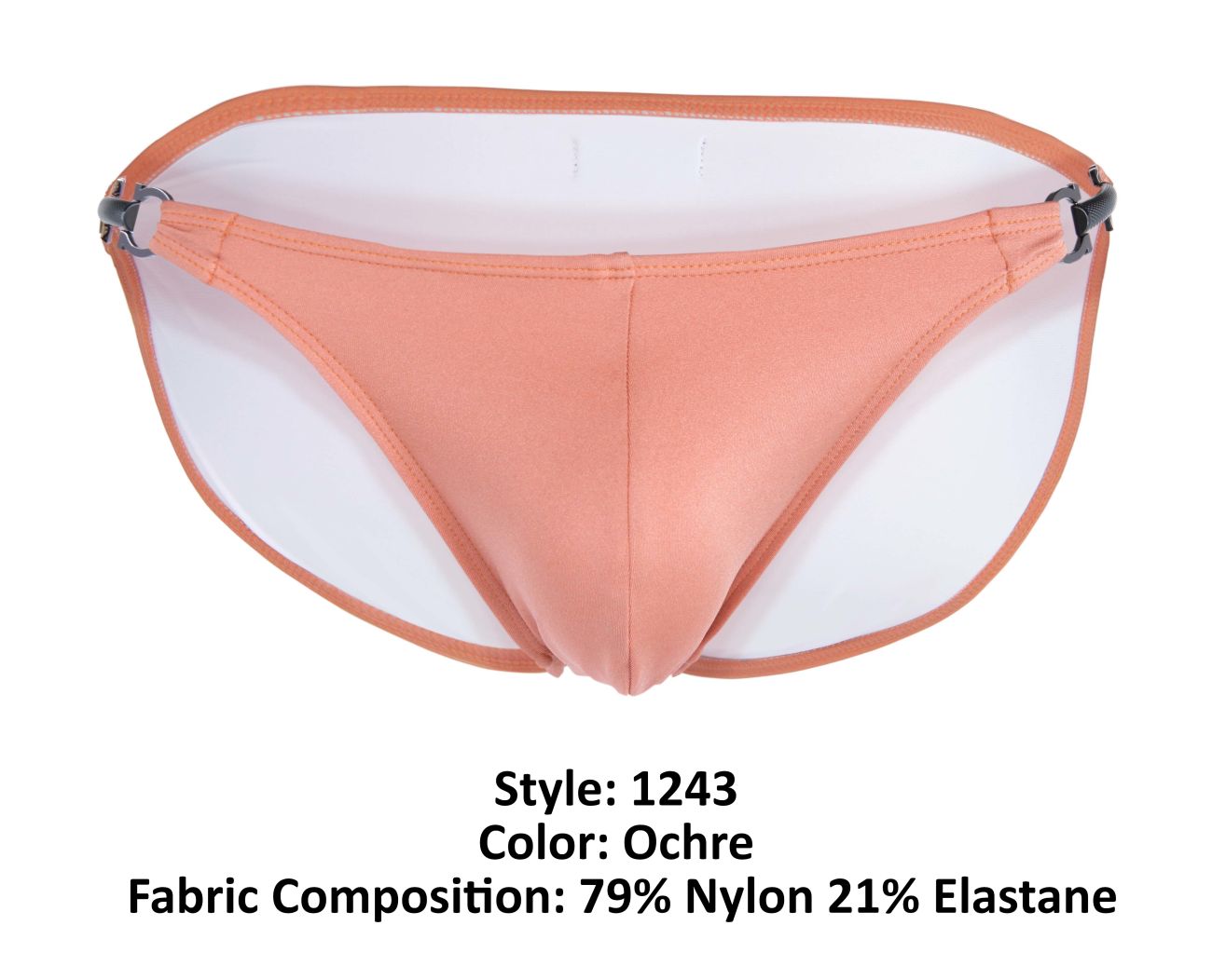 Clever 1243 Passion Swim Briefs Color Ochre - DealByEthan.gay loves Clever