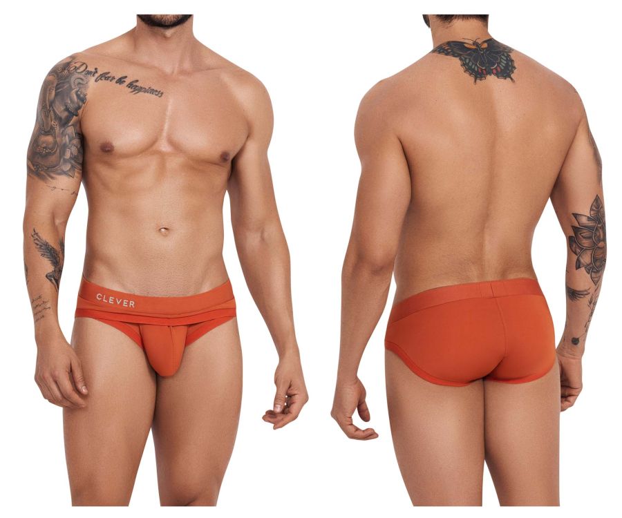 Clever 1262 Curse Briefs Color Ochre - DealByEthan.gay loves Clever