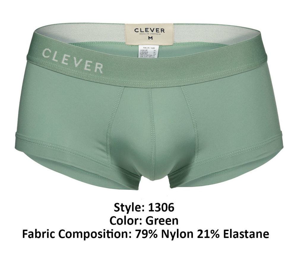 Clever 1306 Tribe Trunks Color Green - DealByEthan.gay loves Clever