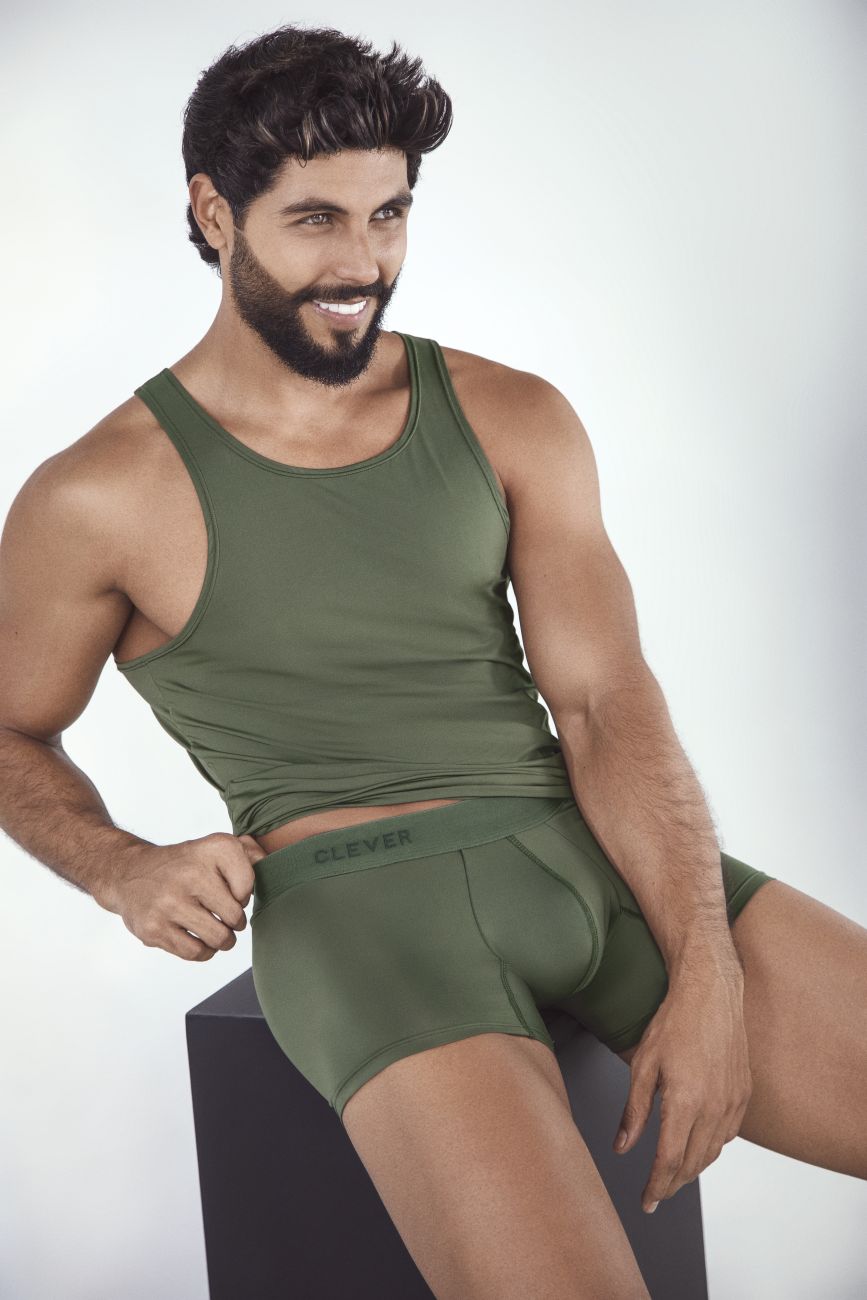 Clever 1309 Basis Trunks Color Green - DealByEthan.gay loves Clever