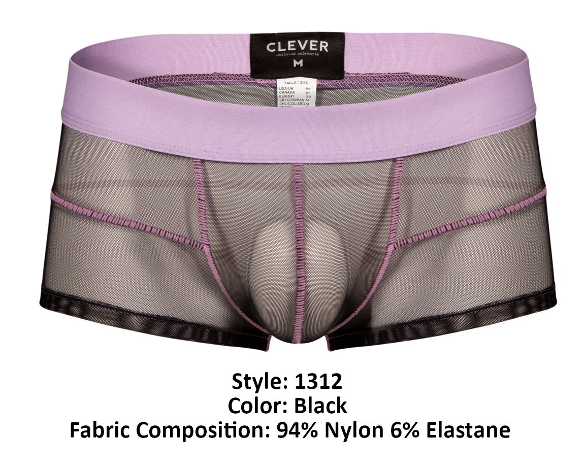 Clever 1312 Hunch Trunks Color Black - DealByEthan.gay loves Clever