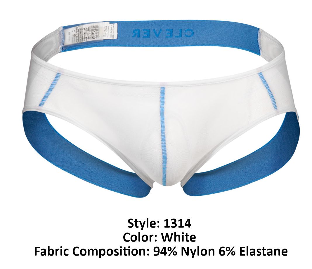 Clever 1314 Hunch Jockstrap Color White - DealByEthan.gay loves Clever