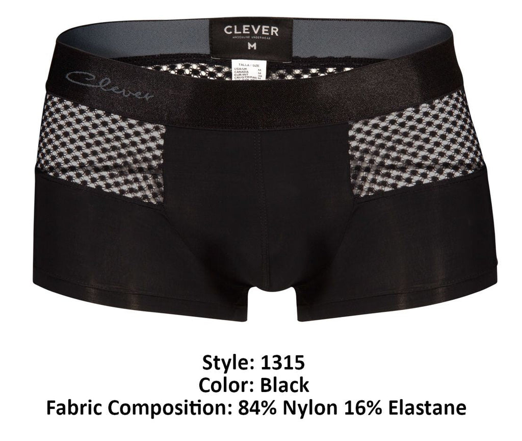 Clever 1315 Urge Trunks Color Black - DealByEthan.gay loves Clever