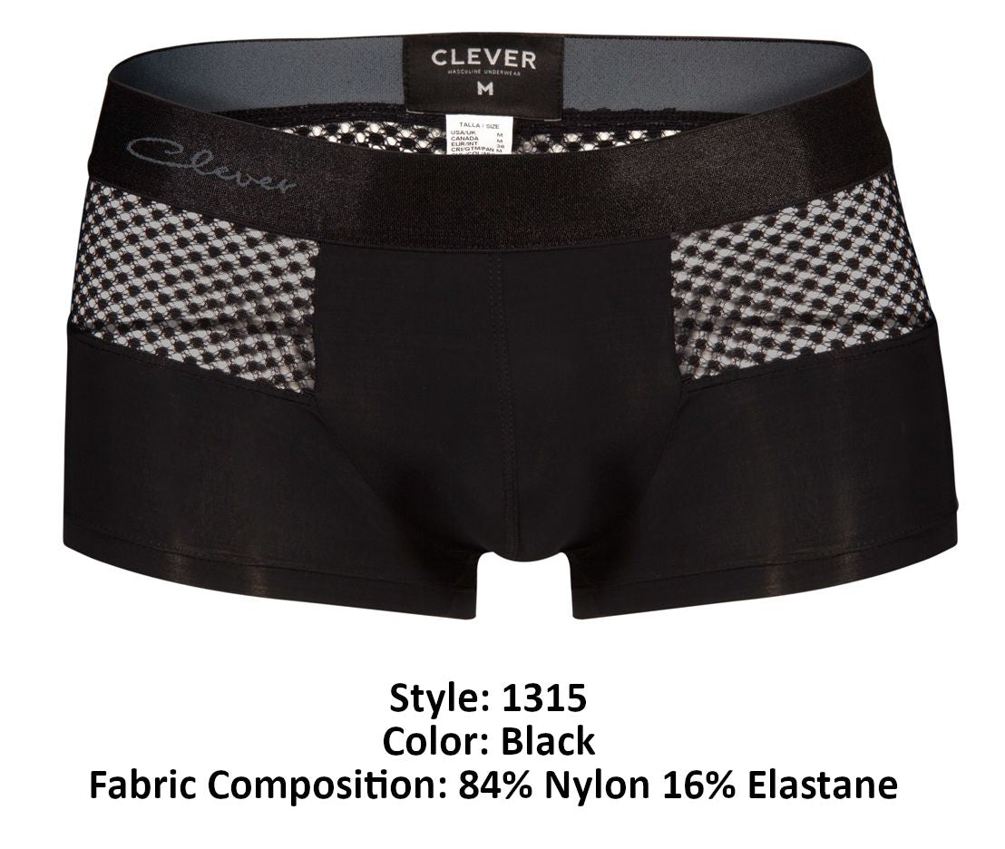Clever 1315 Urge Trunks Color Black - DealByEthan.gay loves Clever
