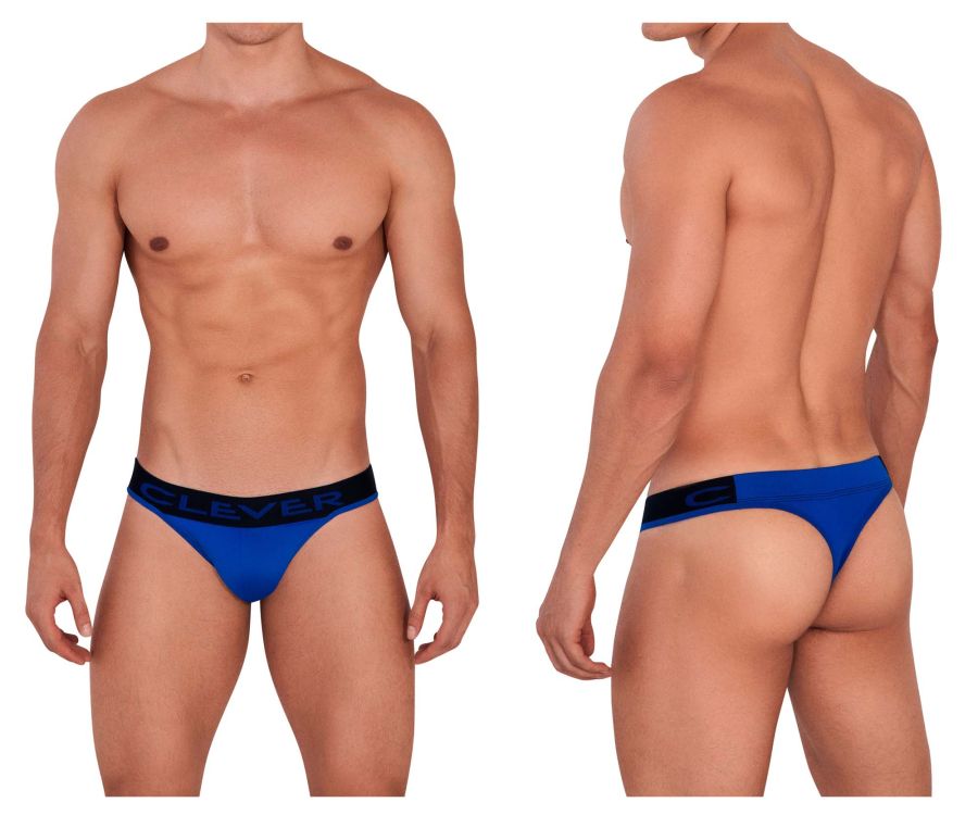 Clever 1408 Wood Thongs Color Blue - DealByEthan.gay loves Clever