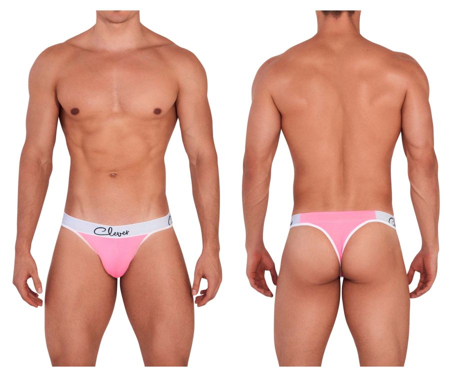 Clever 1408 Wood Thongs Color Pink - DealByEthan.gay loves Clever