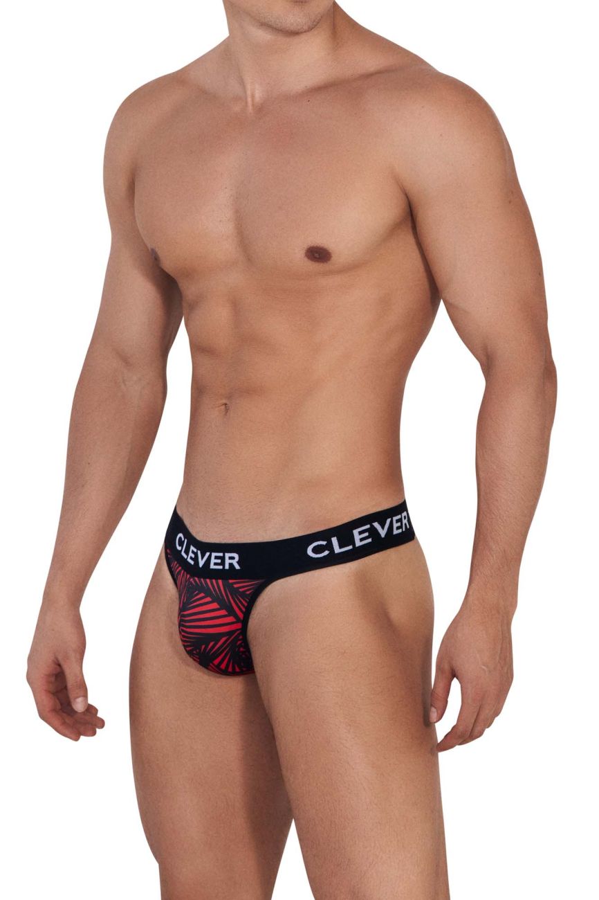Clever 1414 Flow Thongs Color Red - DealByEthan.gay loves Clever