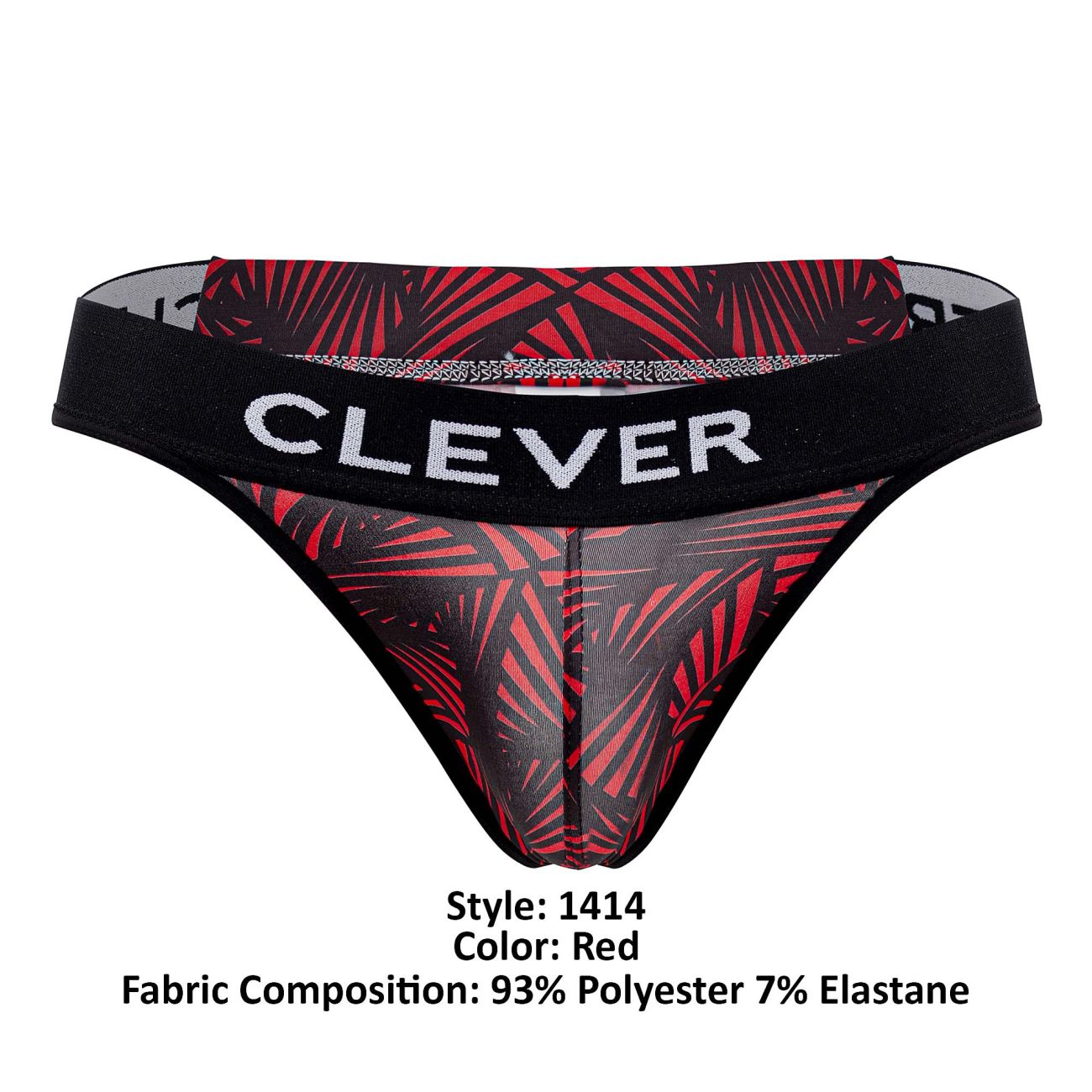 Clever 1414 Flow Thongs Color Red - DealByEthan.gay loves Clever