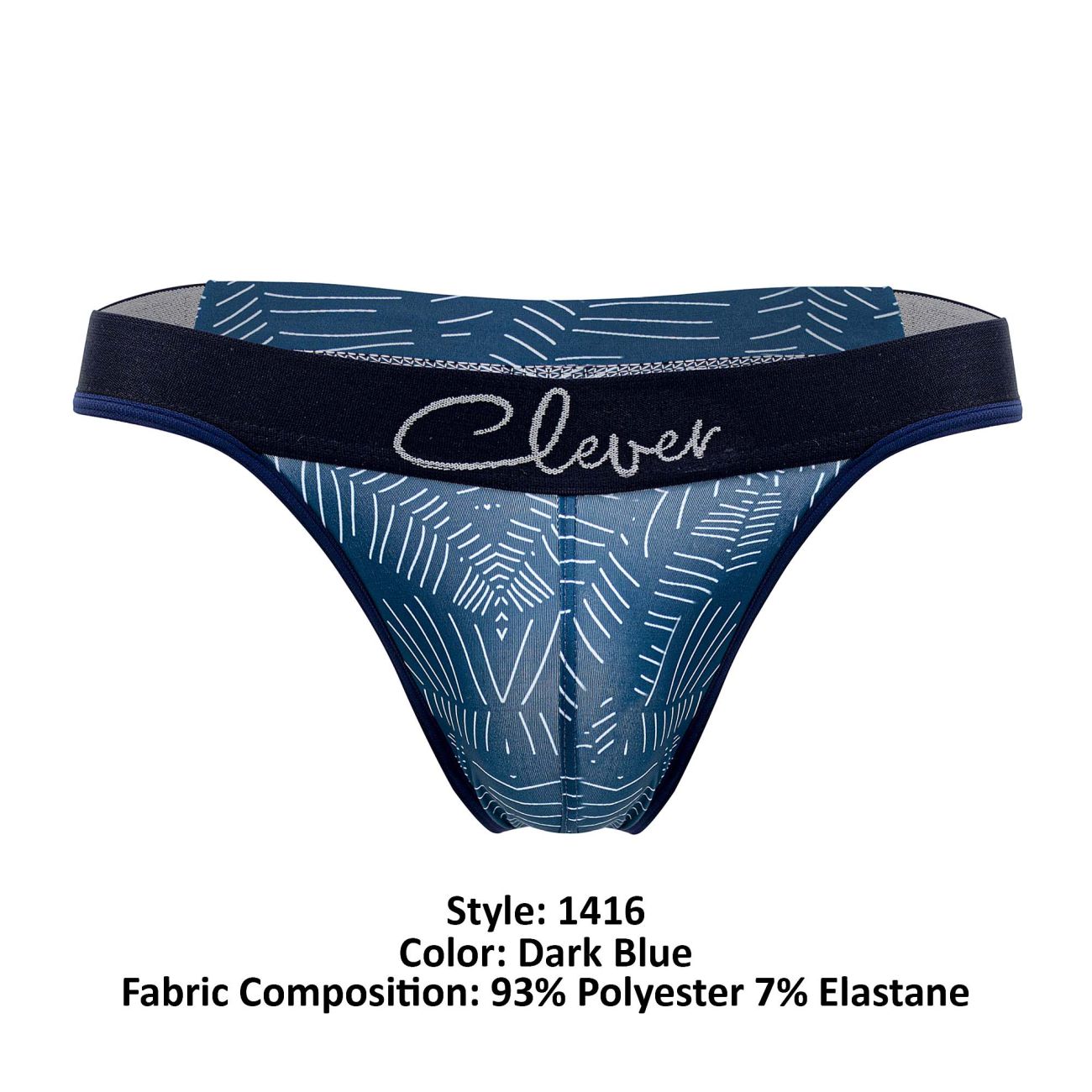 Clever 1416 Lush Thongs Color Dark Blue - DealByEthan.gay loves Clever