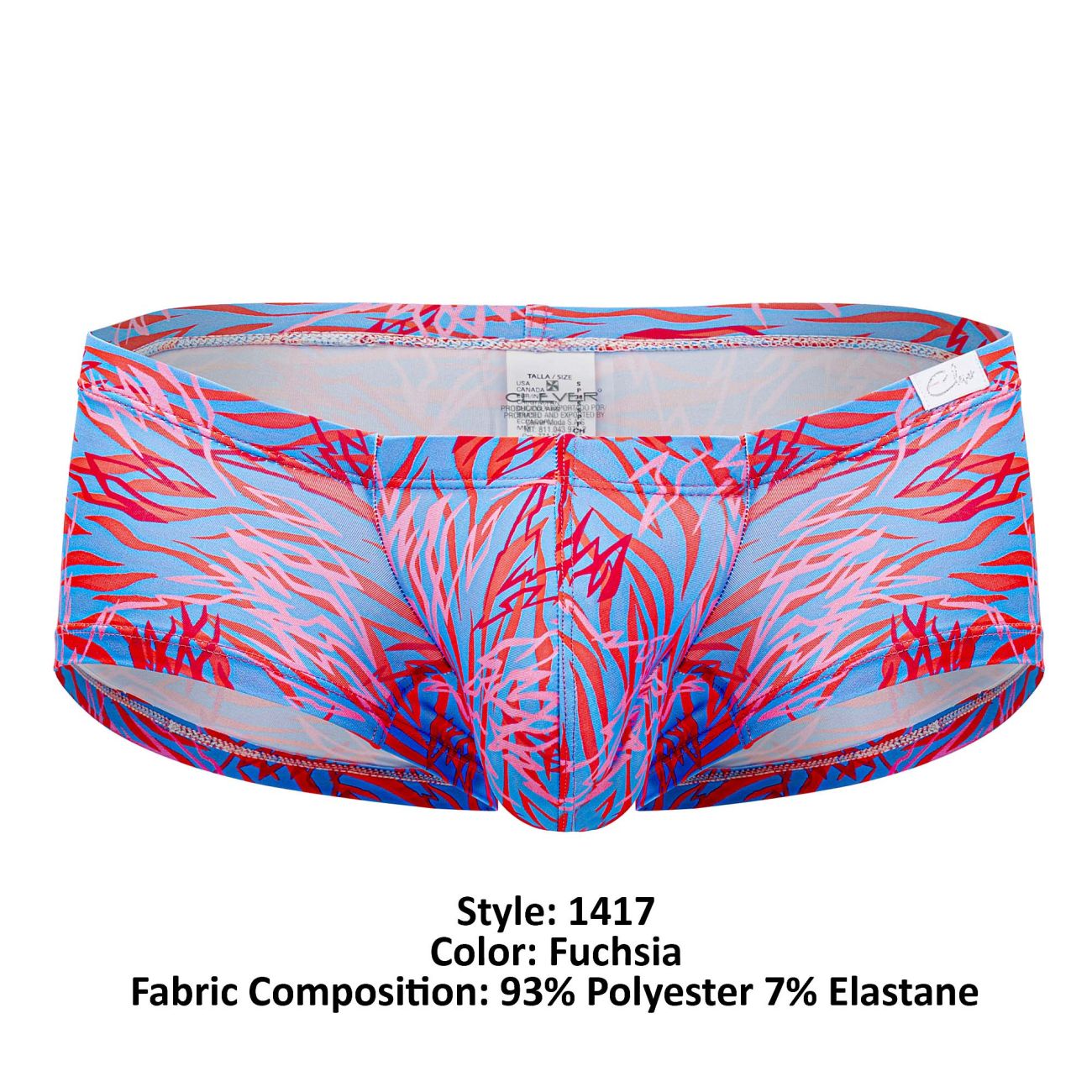 Clever 1417 Descent Trunks Color Fuchsia - DealByEthan.gay loves Clever