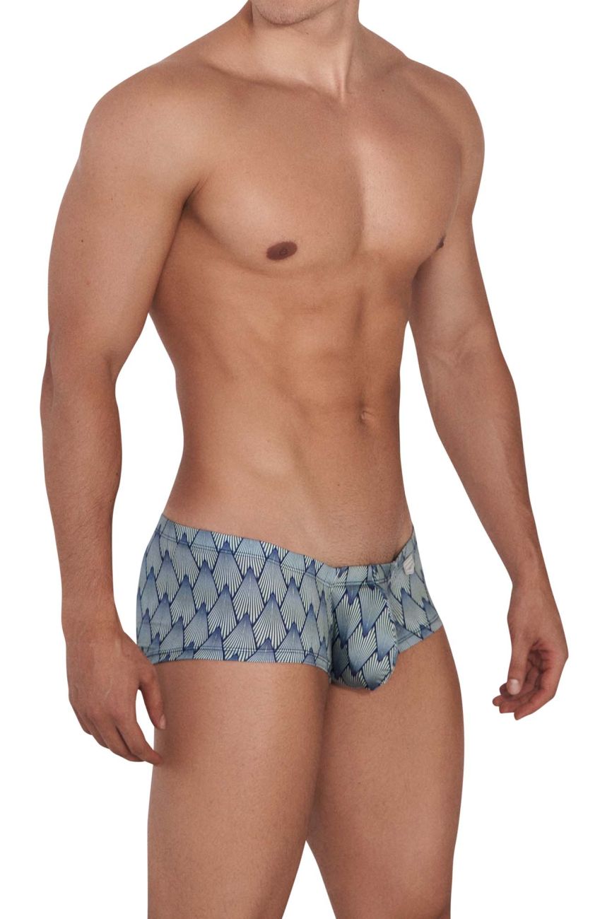 Clever 1418 Aqua Trunks Color Yellow - DealByEthan.gay loves Clever