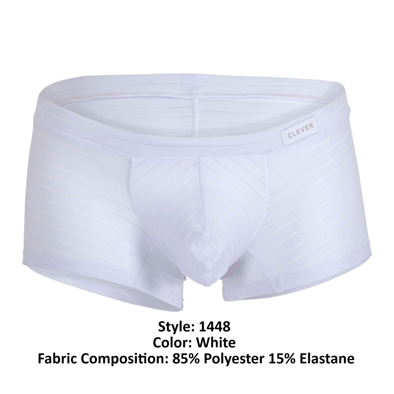 Clever 1448 Sainted Trunks Color White - DealByEthan.gay loves Clever