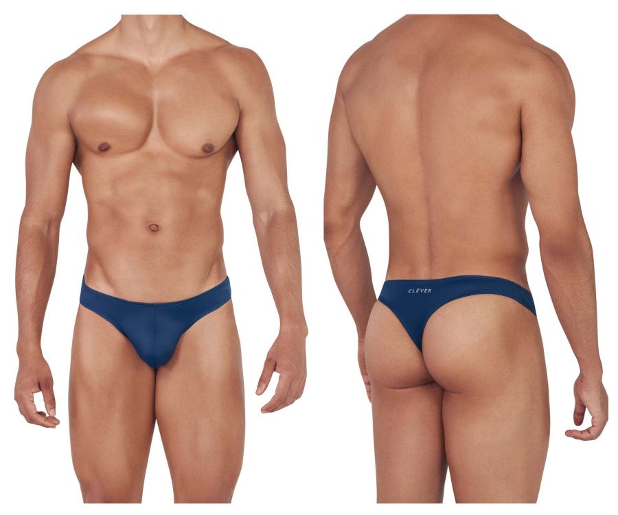 Clever 1453 Purity Thongs Color Dark Blue - DealByEthan.gay loves Clever