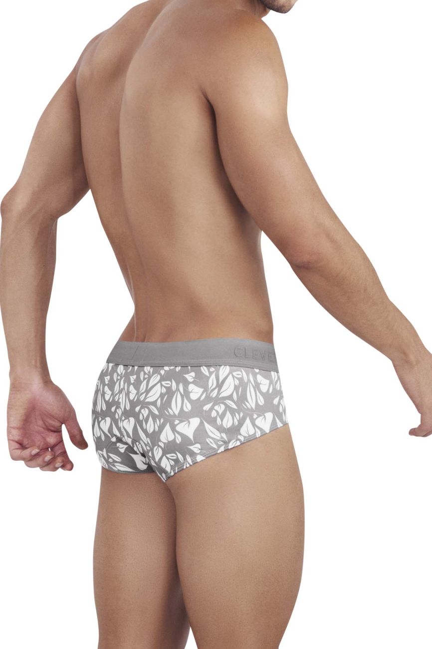 Clever 1457 Grace Briefs Color Gray - DealByEthan.gay loves Clever